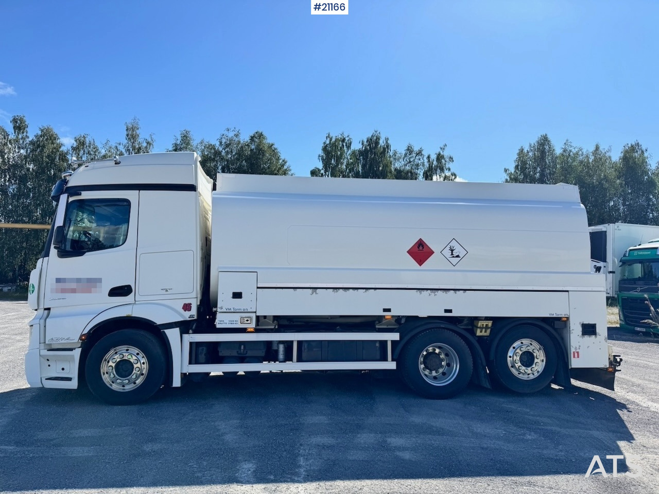 Mercedes Actros 2553 - Cisternové vozidlo: obrázek 3 Mercedes Actros 2553 - Cisternové vozidlo: obrázek 3