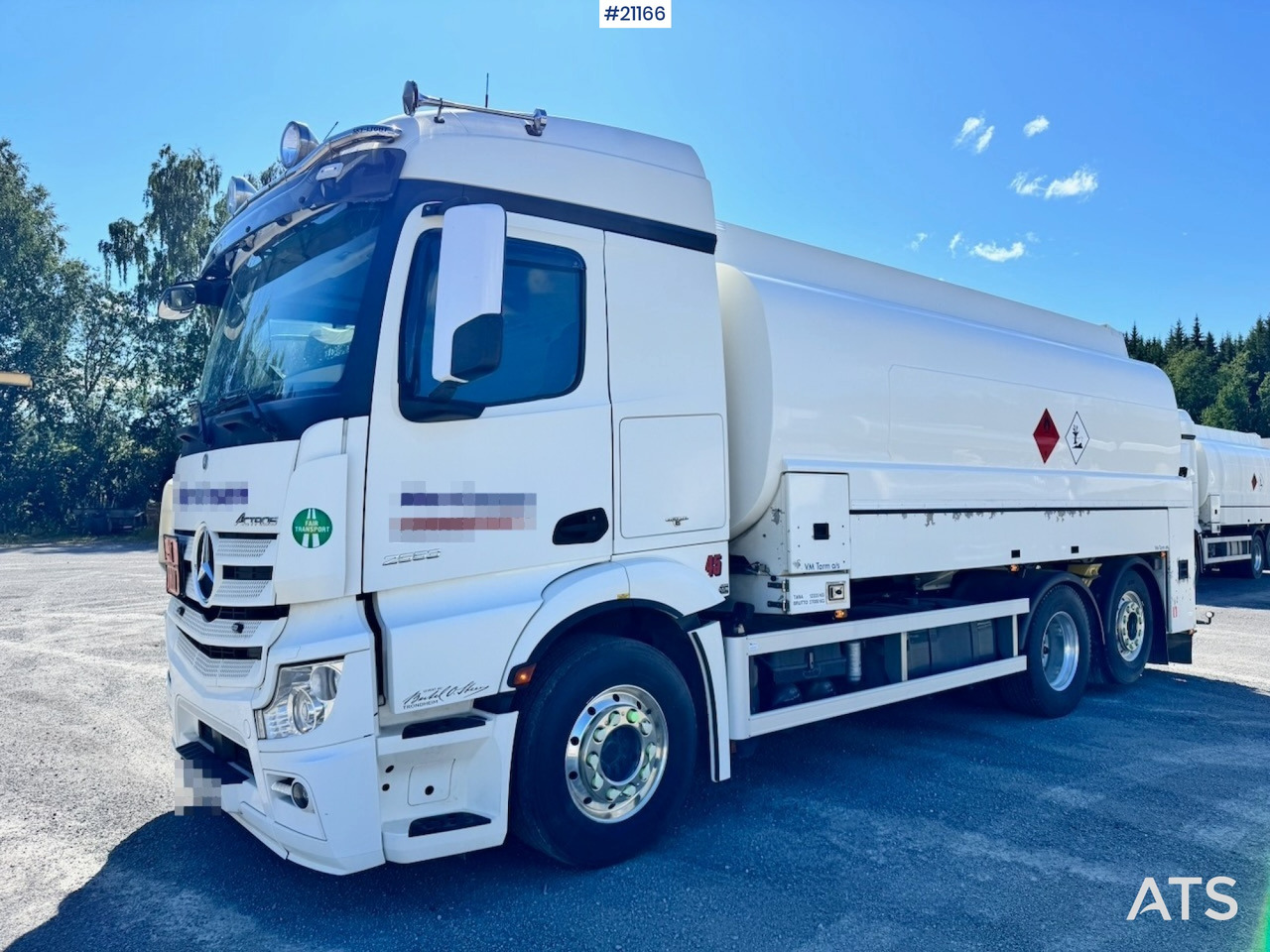Mercedes Actros 2553 - Cisternové vozidlo: obrázek 2 Mercedes Actros 2553 - Cisternové vozidlo: obrázek 2