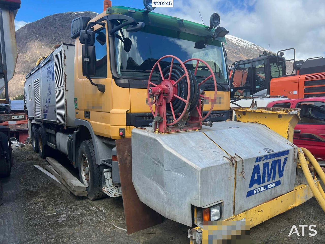 Mercedes Actros 2641 6x4 M/ 2008 AMV 7450 Betong sprøyterigg påbygg - Autočerpadlo: obrázek 1 Mercedes Actros 2641 6x4 M/ 2008 AMV 7450 Betong sprøyterigg påbygg - Autočerpadlo: obrázek 1