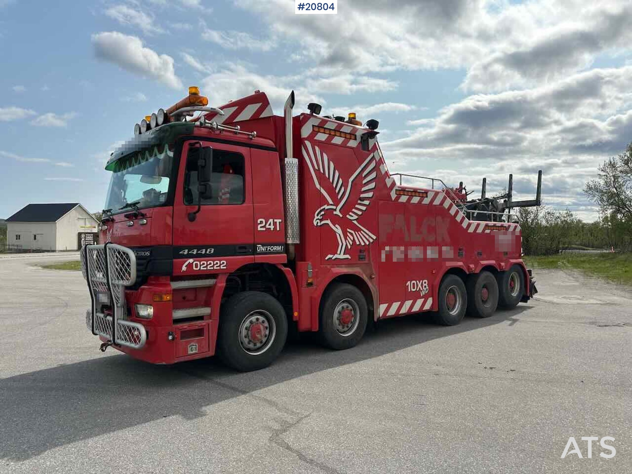 Mercedes Actros 4448 - Odtahovka: obrázek 2 Mercedes Actros 4448 - Odtahovka: obrázek 2