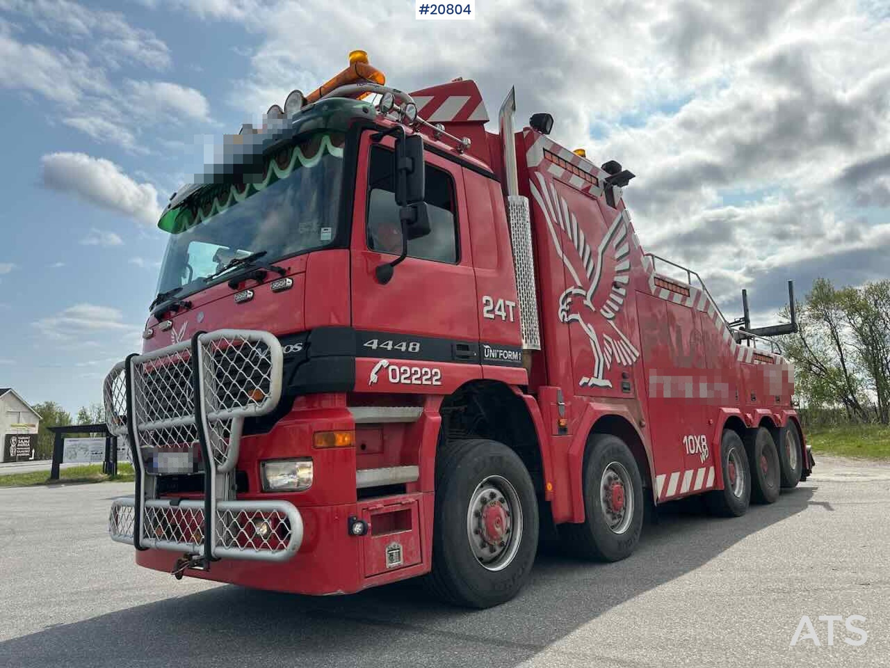 Mercedes Actros 4448 - Odtahovka: obrázek 1 Mercedes Actros 4448 - Odtahovka: obrázek 1