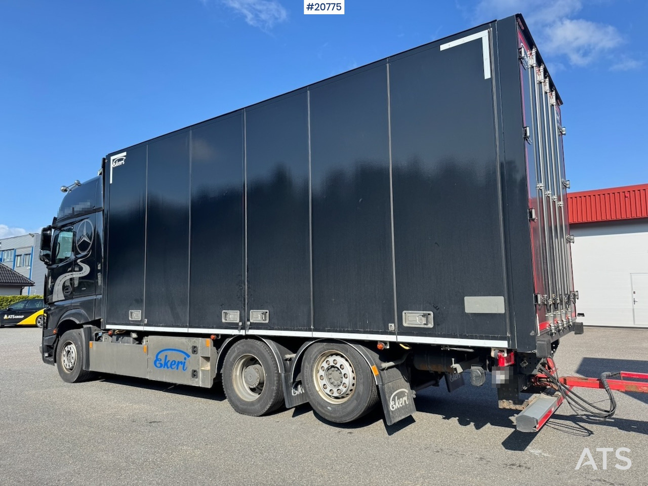 Mercedes Actros - Skříňový nákladní auto: obrázek 4 Mercedes Actros - Skříňový nákladní auto: obrázek 4