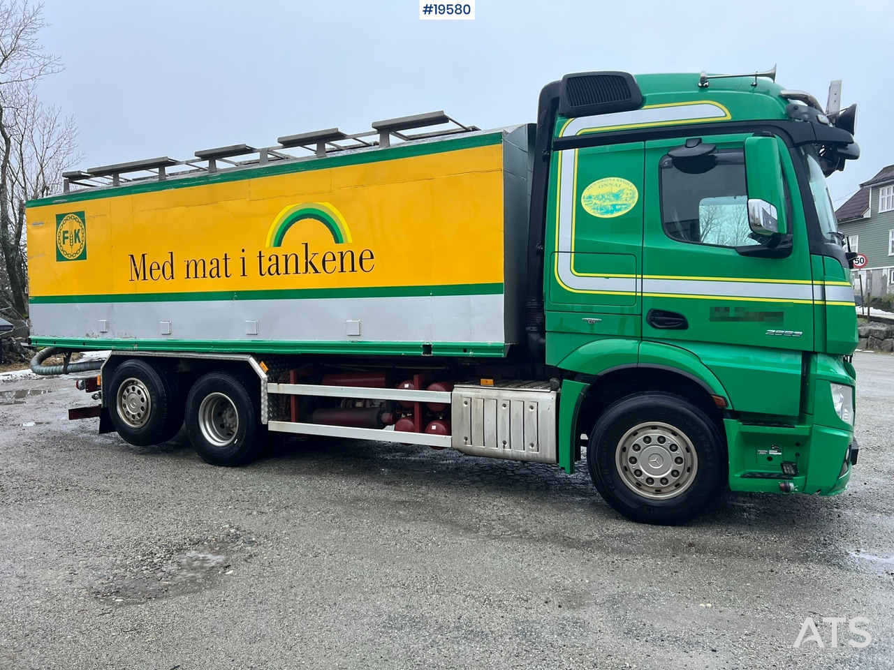 Cisternové vozidlo Mercedes Actros: obrázek 10