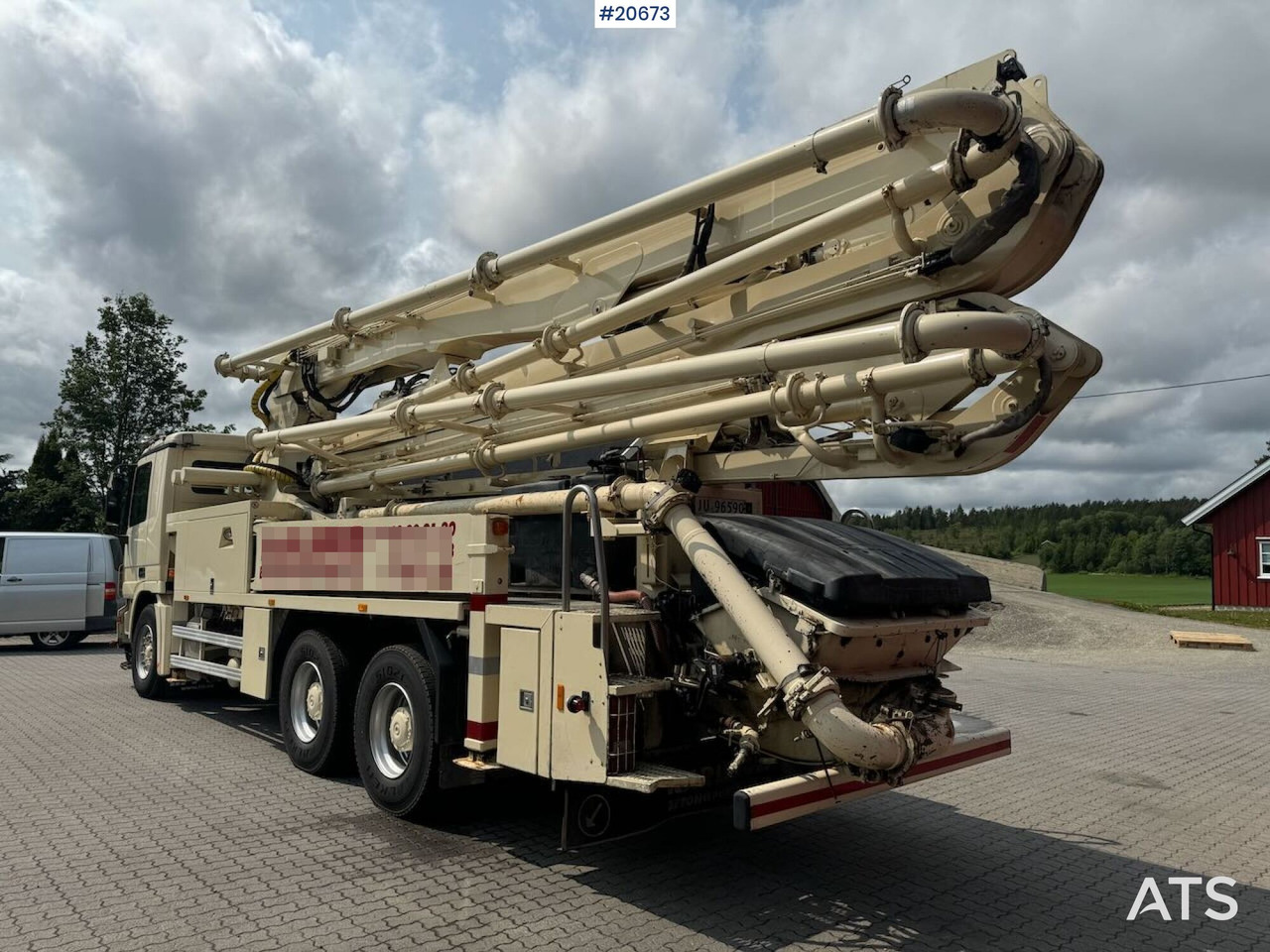 Mercedes Actros - Autodomíchávač: obrázek 3 Mercedes Actros - Autodomíchávač: obrázek 3