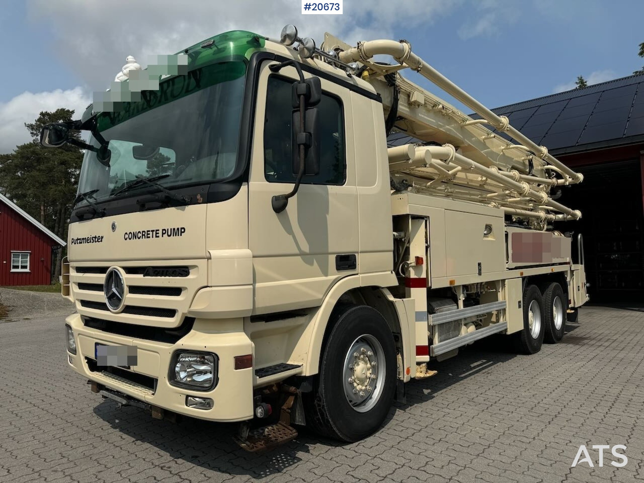 Mercedes Actros - Autodomíchávač: obrázek 1 Mercedes Actros - Autodomíchávač: obrázek 1