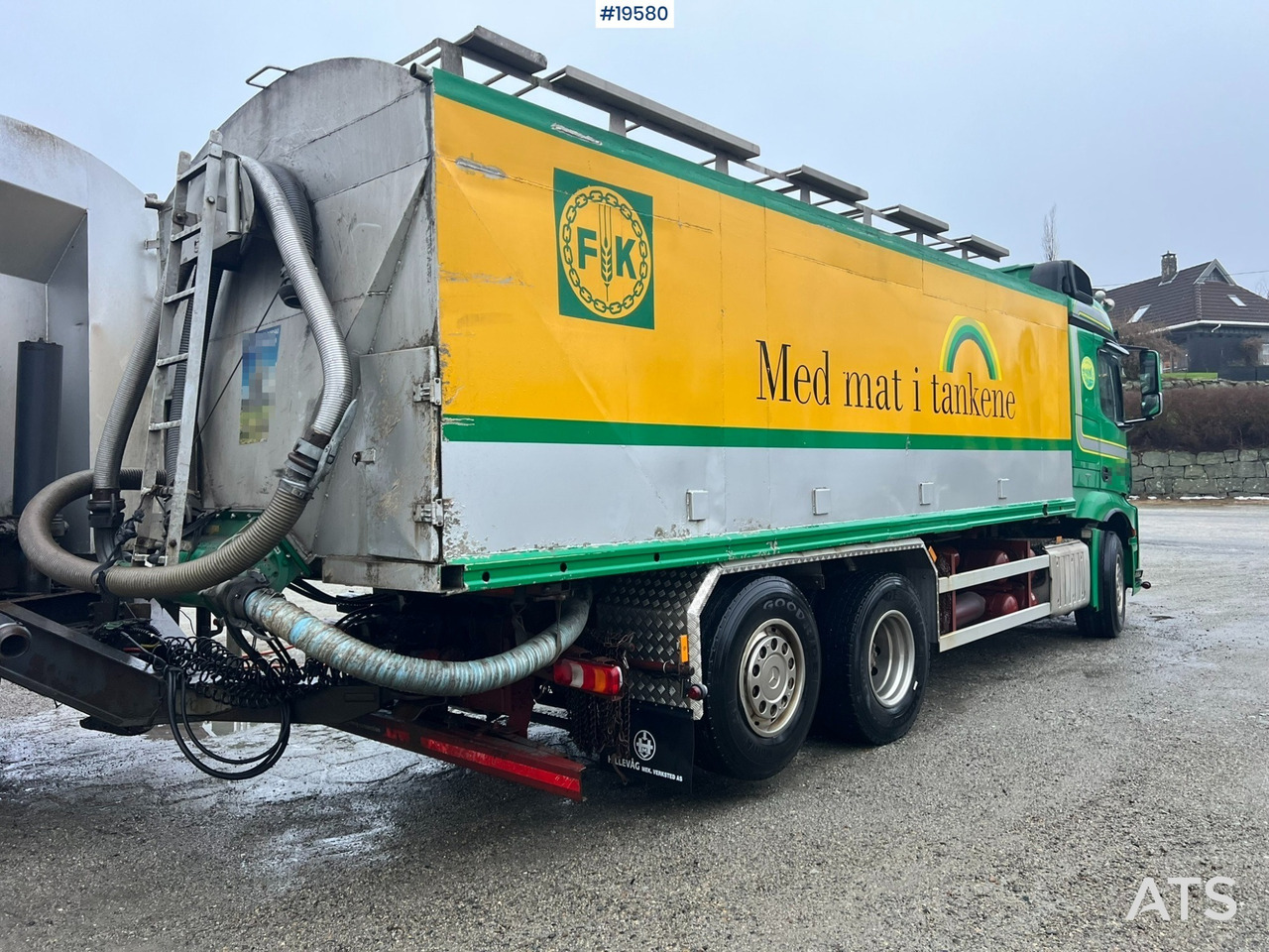 Cisternové vozidlo Mercedes Actros: obrázek 13