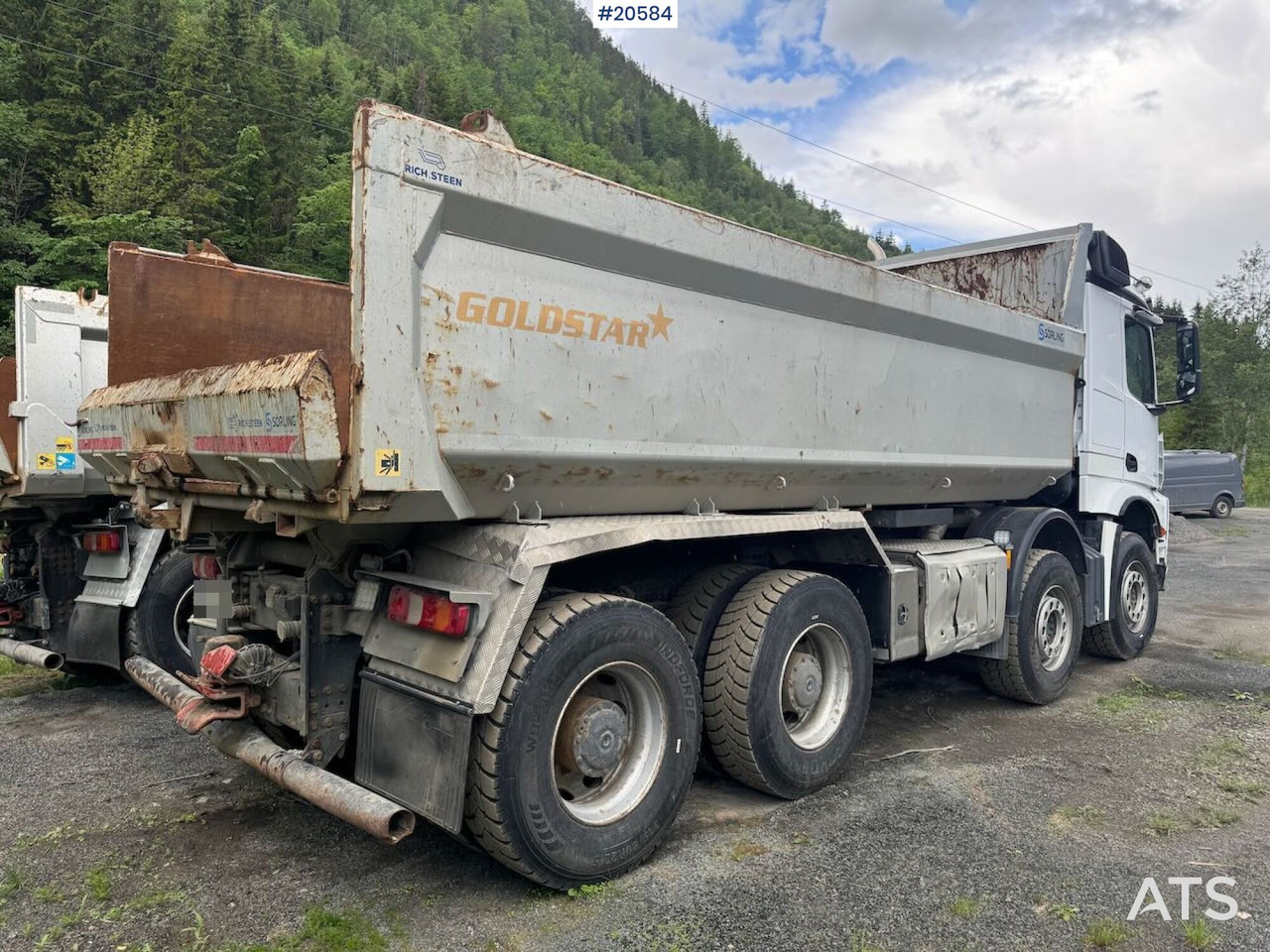 Mercedes Arocs 3258 - Sklápěč: obrázek 4 Mercedes Arocs 3258 - Sklápěč: obrázek 4