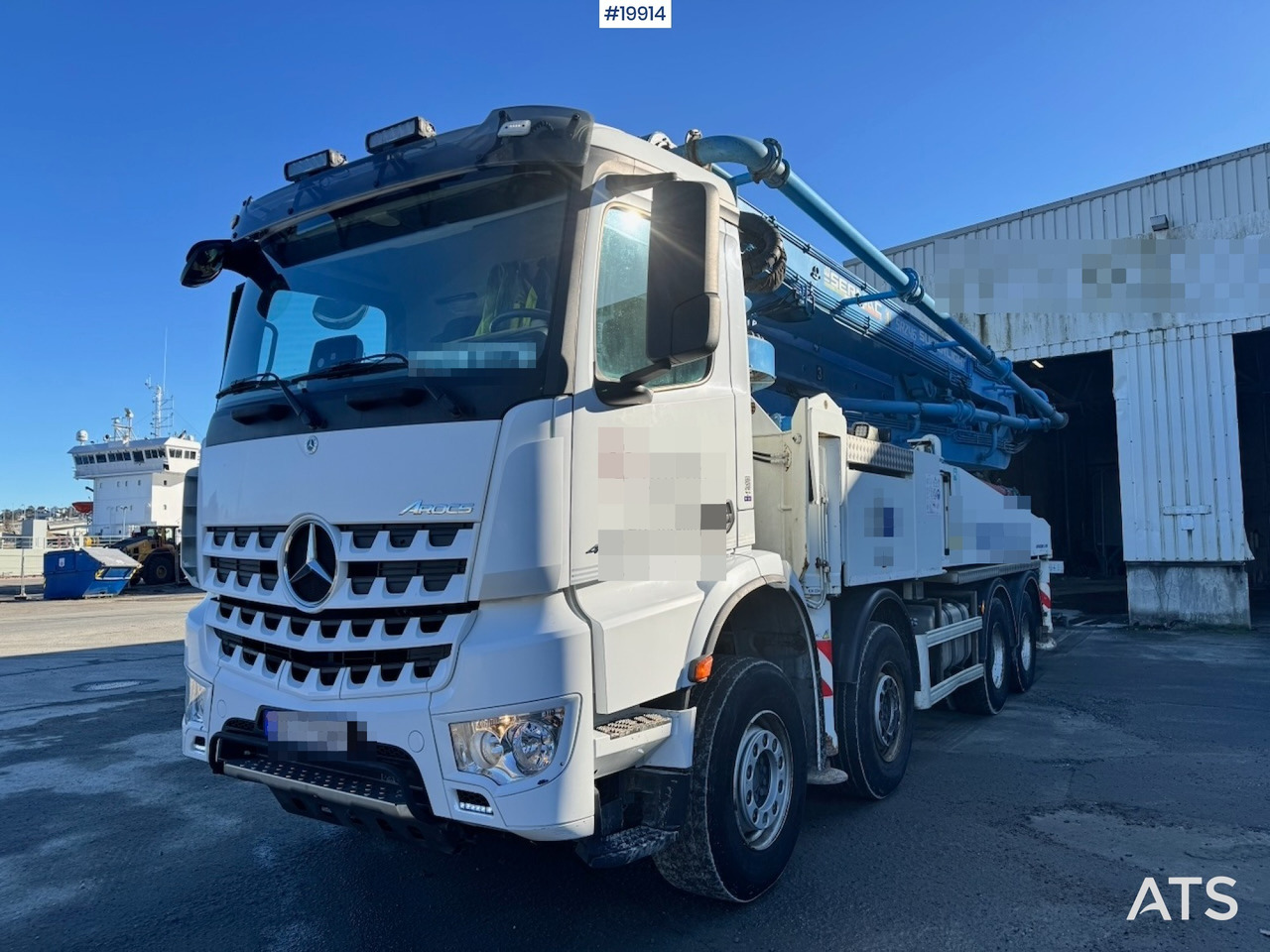 Mercedes Arocs 4153 - Autočerpadlo: obrázek 2 Mercedes Arocs 4153 - Autočerpadlo: obrázek 2