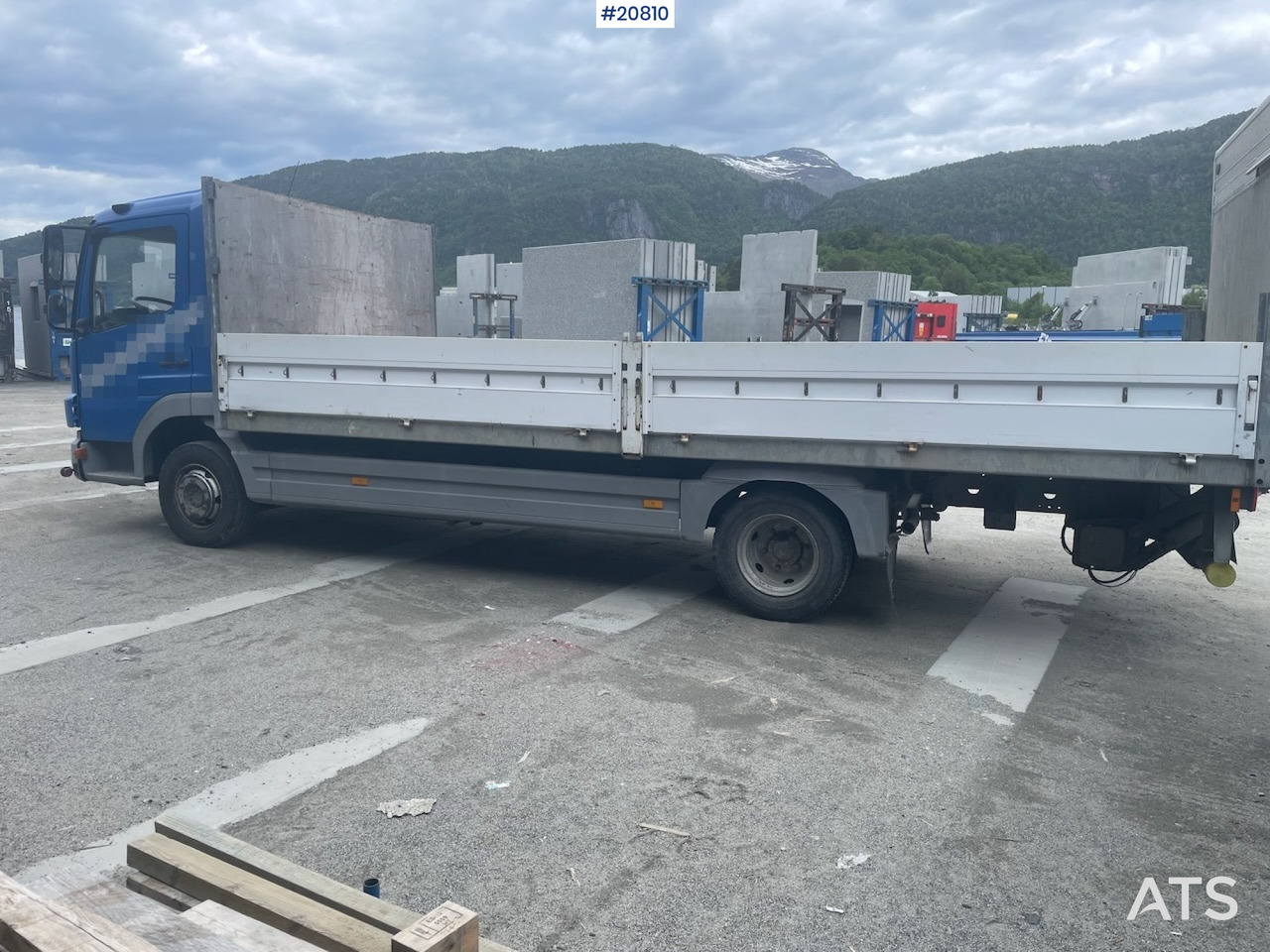 Mercedes Atego 815 - Nákladní automobil valníkový/ Plošinový: obrázek 4 Mercedes Atego 815 - Nákladní automobil valníkový/ Plošinový: obrázek 4