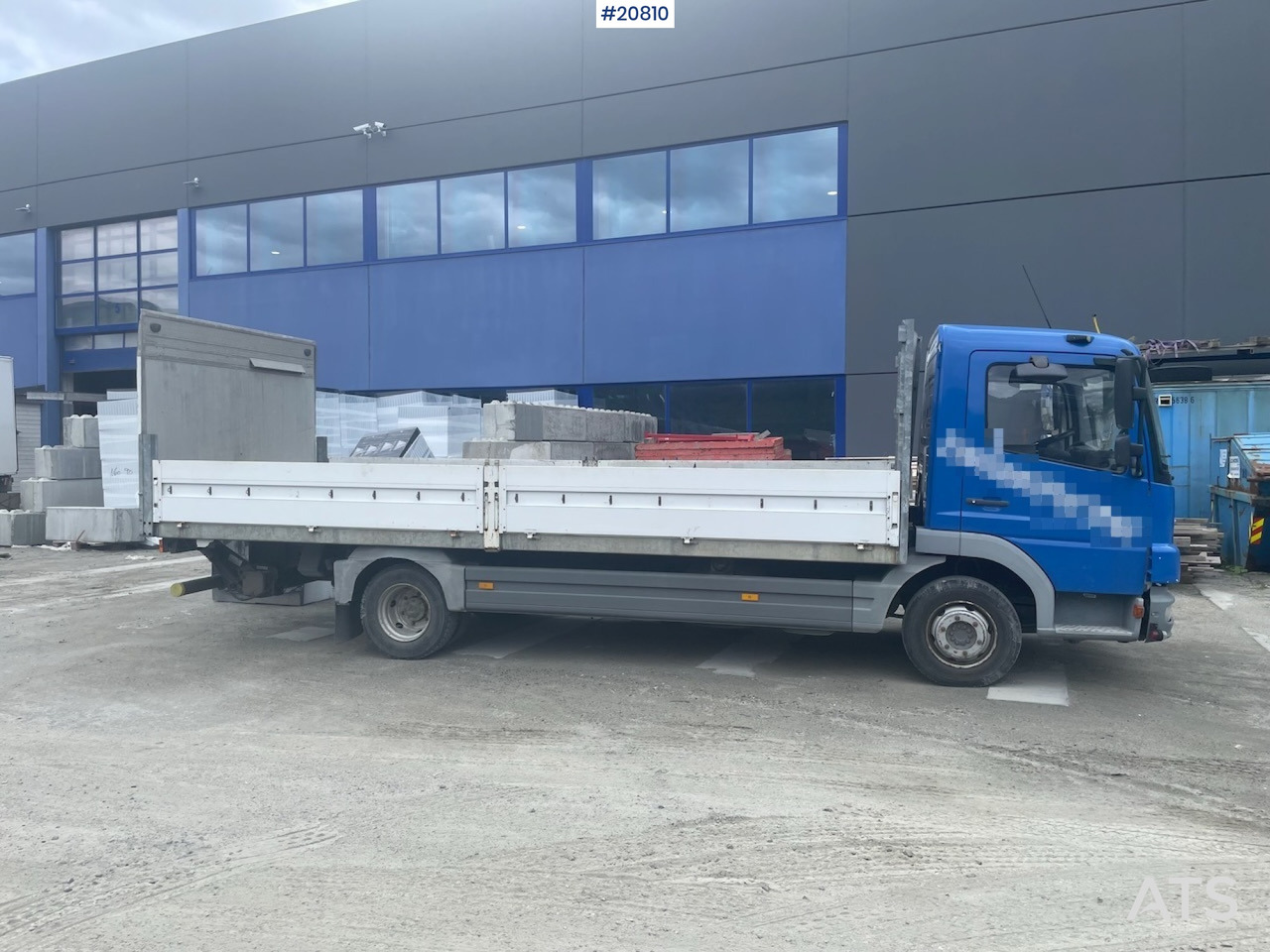 Mercedes Atego 815 - Nákladní automobil valníkový/ Plošinový: obrázek 1 Mercedes Atego 815 - Nákladní automobil valníkový/ Plošinový: obrázek 1
