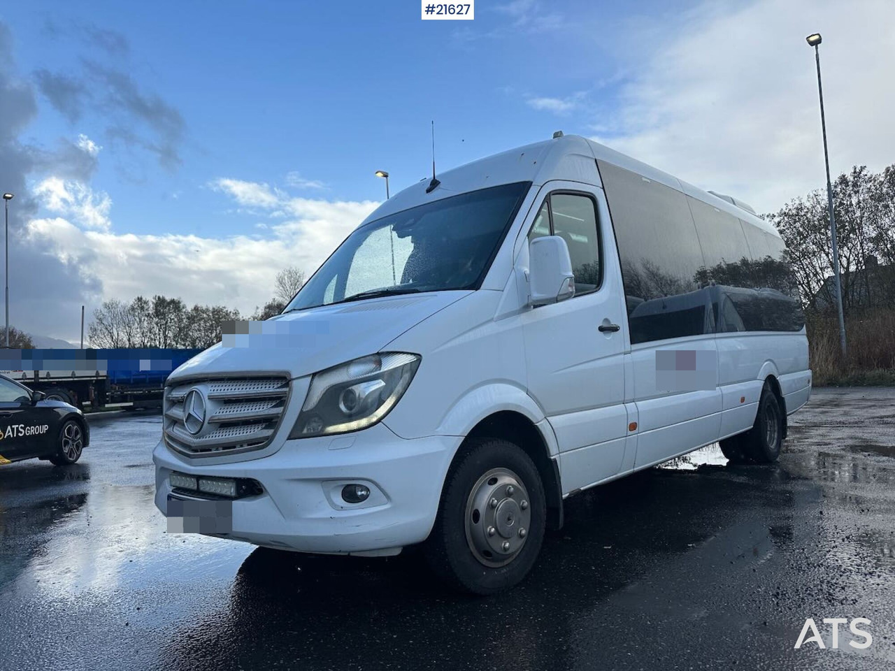 Mercedes Sprinter minibuss 4x2 m/ 16+1 seter, rullestolrampe og handikap plass. - Minibus, Mikrobus: obrázek 1 Mercedes Sprinter minibuss 4x2 m/ 16+1 seter, rullestolrampe og handikap plass. - Minibus, Mikrobus: obrázek 1