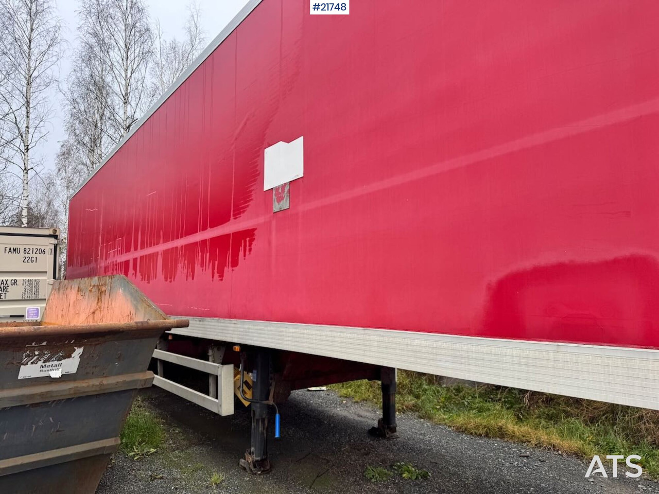 Narko Skapsemi m/ full sideåpning - Skříňový návěs: obrázek 3 Narko Skapsemi m/ full sideåpning - Skříňový návěs: obrázek 3