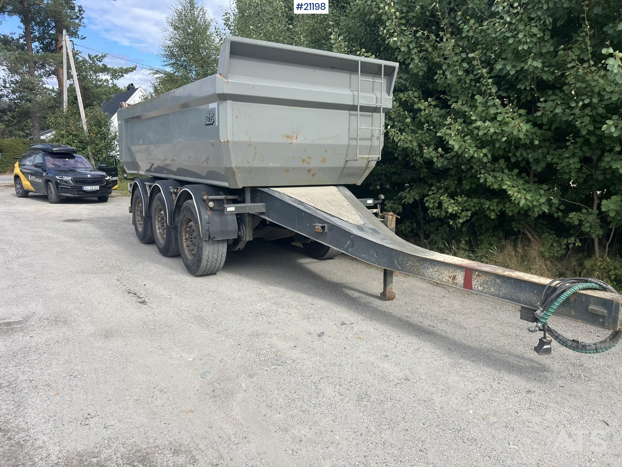 Norslep 3 akslet tipphenger - Sklápěcí přívěs: obrázek 2 Norslep 3 akslet tipphenger - Sklápěcí přívěs: obrázek 2