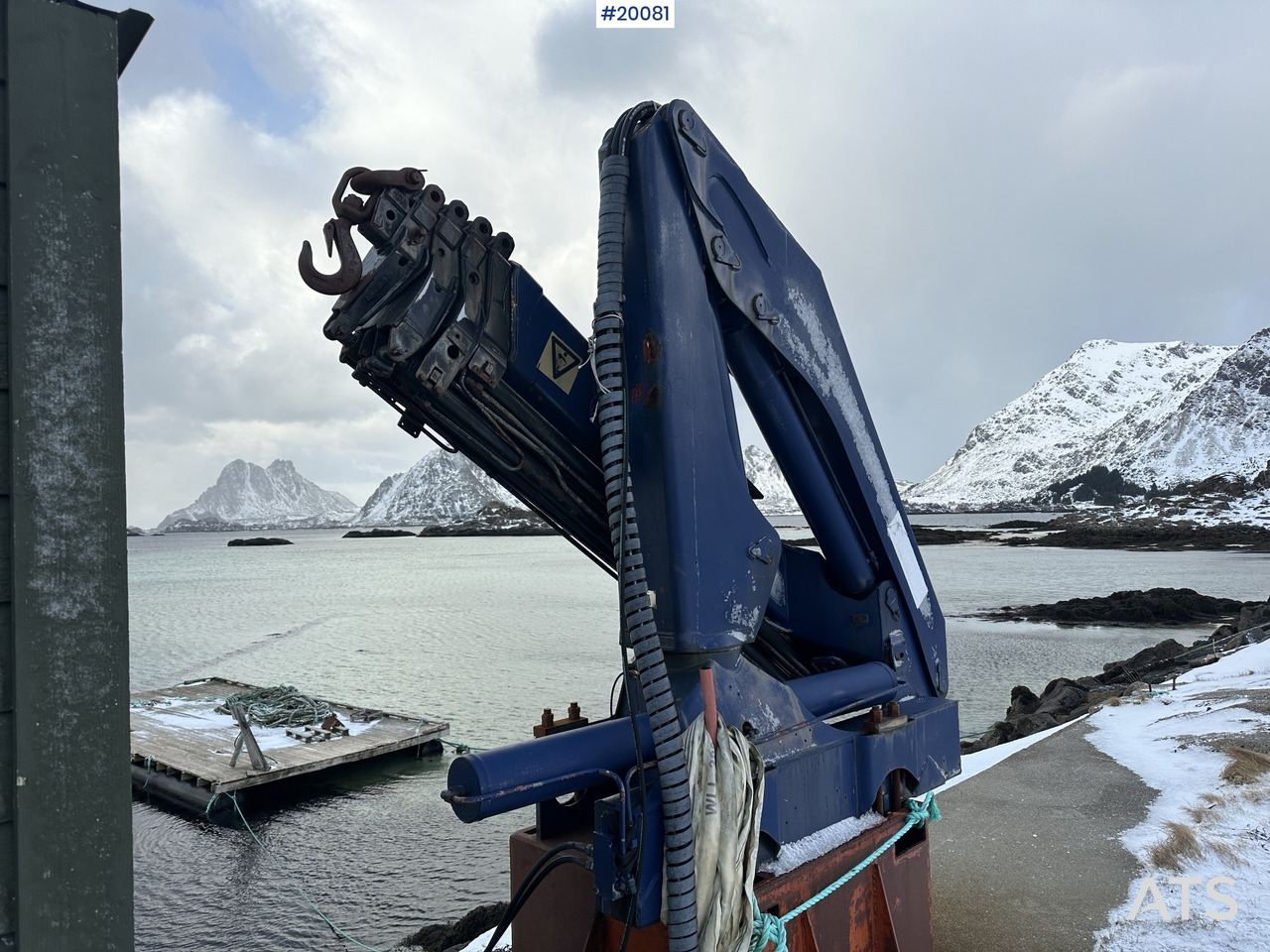 Palfinger PK 14080 C kran m/ hydraulikk pumpe - Hydraulická ruka: obrázek 5 Palfinger PK 14080 C kran m/ hydraulikk pumpe - Hydraulická ruka: obrázek 5