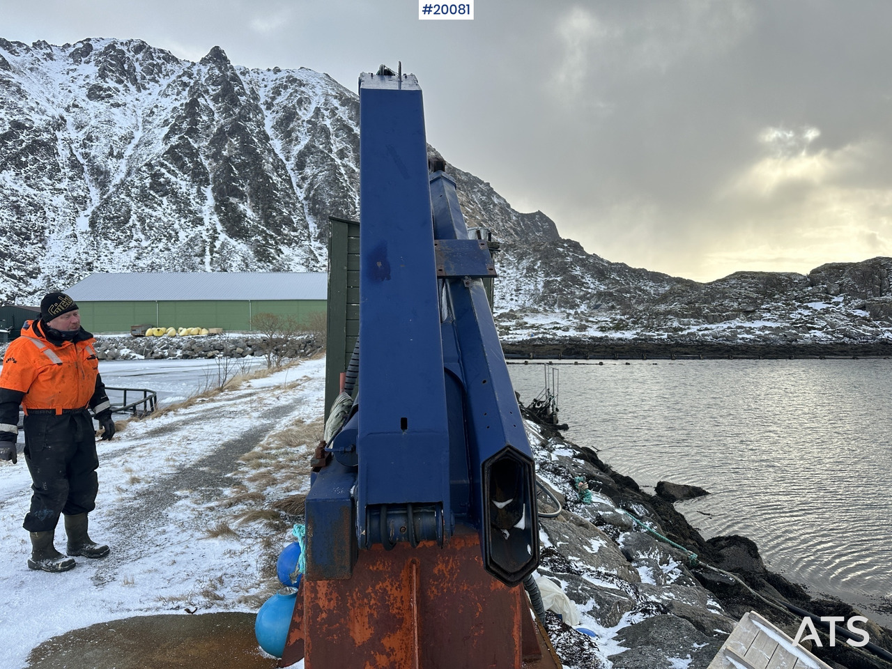 Palfinger PK 14080 C kran m/ hydraulikk pumpe - Hydraulická ruka: obrázek 3 Palfinger PK 14080 C kran m/ hydraulikk pumpe - Hydraulická ruka: obrázek 3