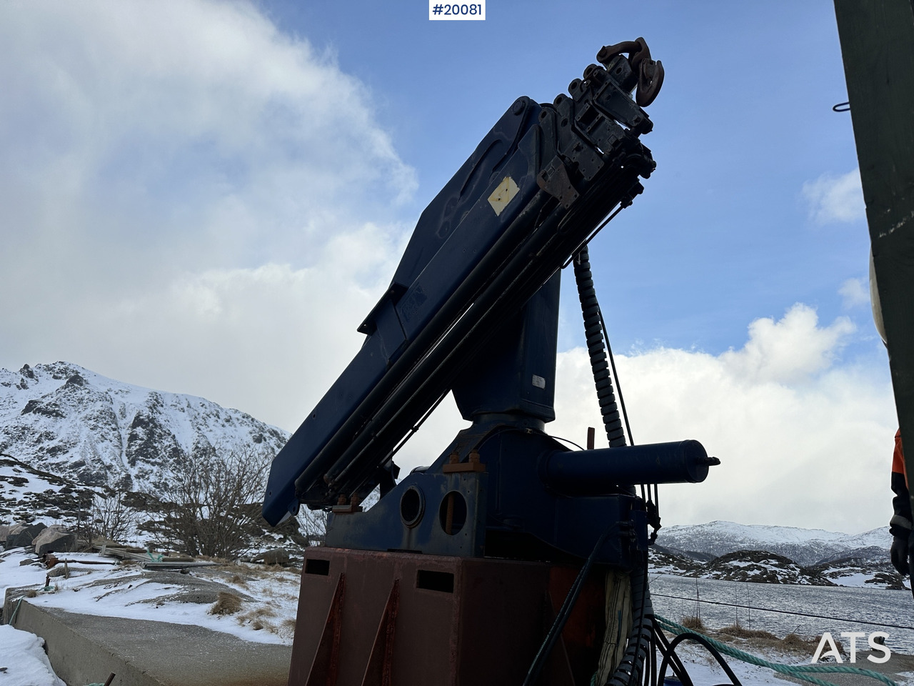 Palfinger PK 14080 C kran m/ hydraulikk pumpe - Hydraulická ruka: obrázek 2 Palfinger PK 14080 C kran m/ hydraulikk pumpe - Hydraulická ruka: obrázek 2