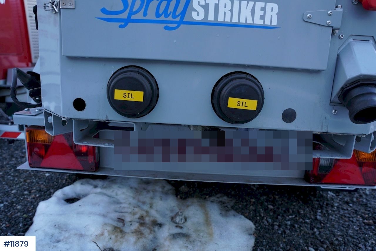 Přívěs Respo boggihenger med Hilltip Spray striker vannvogn: obrázek 12