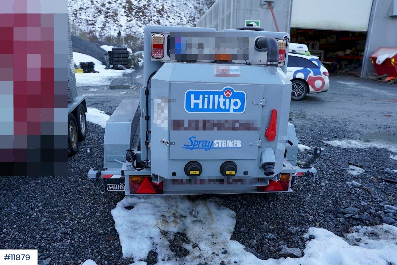 Přívěs Respo boggihenger med Hilltip Spray striker vannvogn: obrázek 11