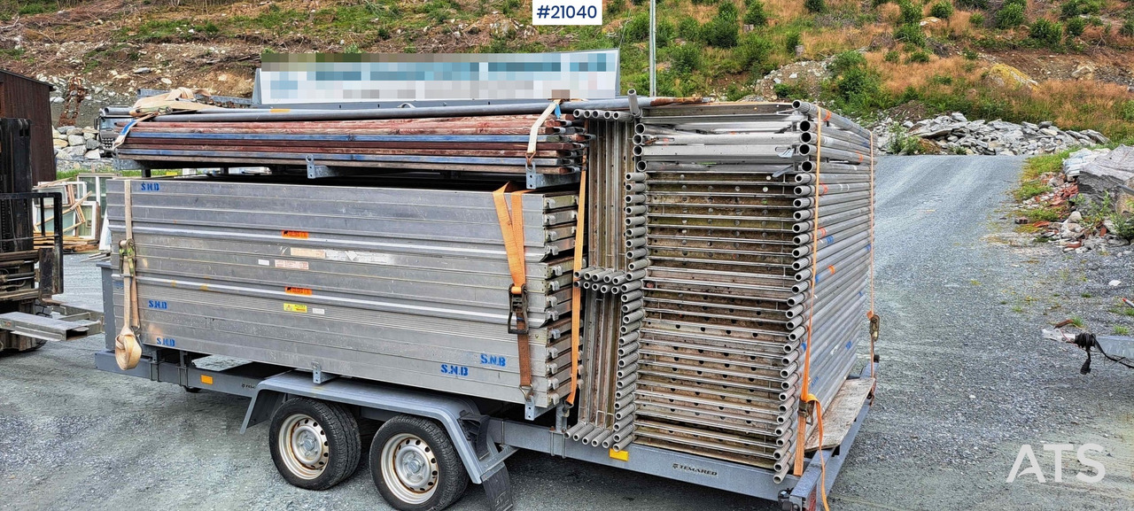 Temared Temared stillashenger 3.5 t m/ 364 m2 stillas - Přívěs: obrázek 3 Temared Temared stillashenger 3.5 t m/ 364 m2 stillas - Přívěs: obrázek 3