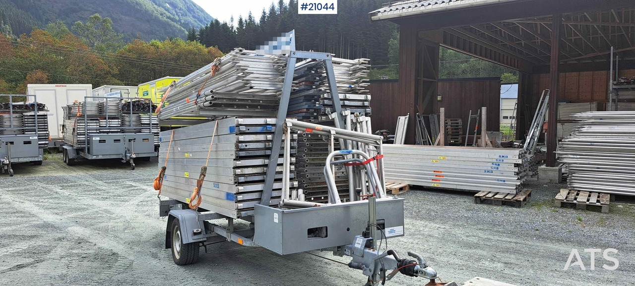 Temared Temared stillashenger m/ 162m2 stillas - Přívěs: obrázek 1 Temared Temared stillashenger m/ 162m2 stillas - Přívěs: obrázek 1