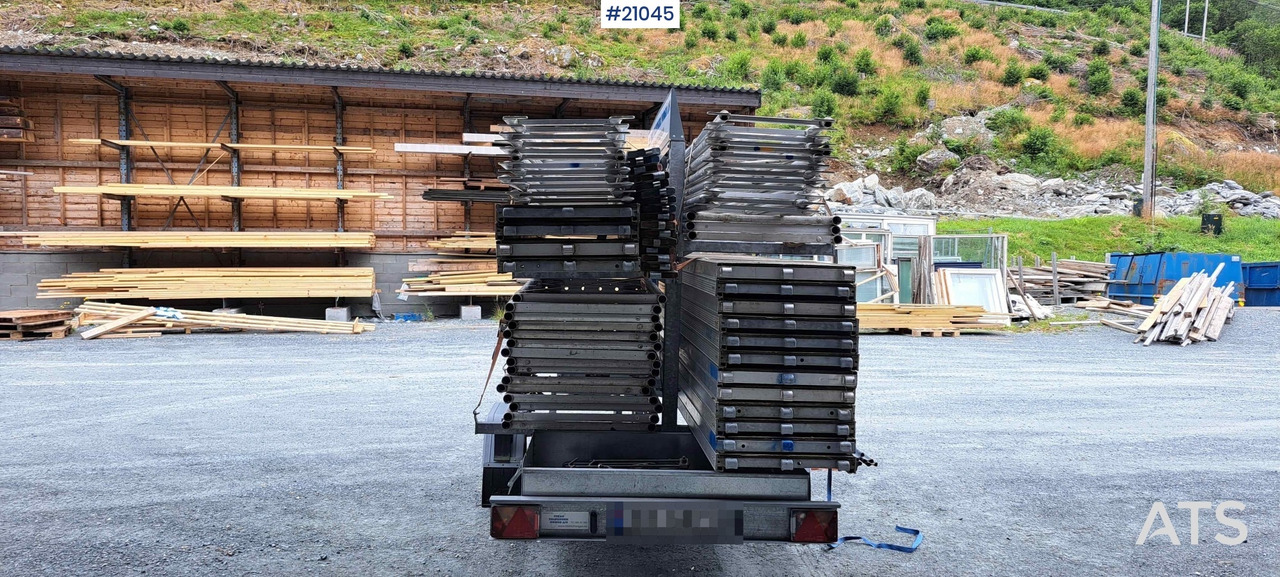 Temared Temared stillashenger m/ 162m2 stillas - Přívěs: obrázek 4 Temared Temared stillashenger m/ 162m2 stillas - Přívěs: obrázek 4