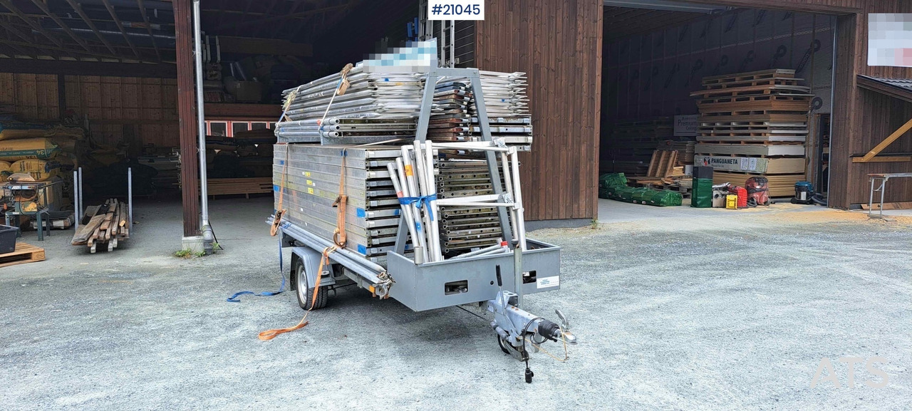 Temared Temared stillashenger m/ 162m2 stillas - Přívěs: obrázek 1 Temared Temared stillashenger m/ 162m2 stillas - Přívěs: obrázek 1