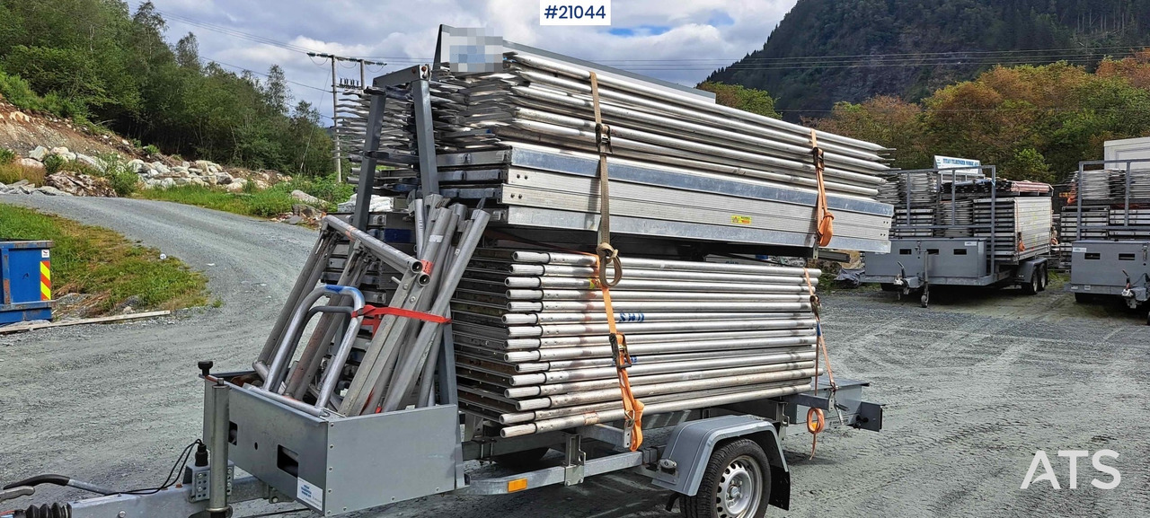 Temared Temared stillashenger m/ 162m2 stillas - Přívěs: obrázek 5 Temared Temared stillashenger m/ 162m2 stillas - Přívěs: obrázek 5