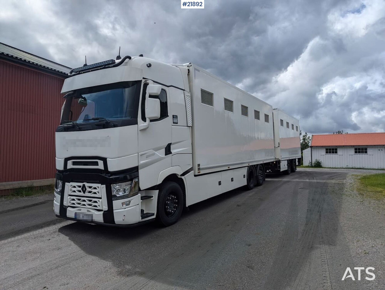 Renault 520T High 6x2 Dyretransportbil m/ HFR Henger - Přepravník zvířat: obrázek 1 Renault 520T High 6x2 Dyretransportbil m/ HFR Henger - Přepravník zvířat: obrázek 1