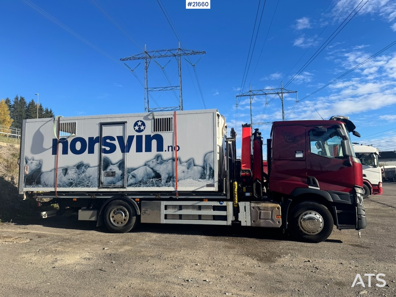 Renault Renault T380 6x2 Kranbil m/ 19 t/m Palfinger - Auto s hydraulickou rukou: obrázek 3 Renault Renault T380 6x2 Kranbil m/ 19 t/m Palfinger - Auto s hydraulickou rukou: obrázek 3