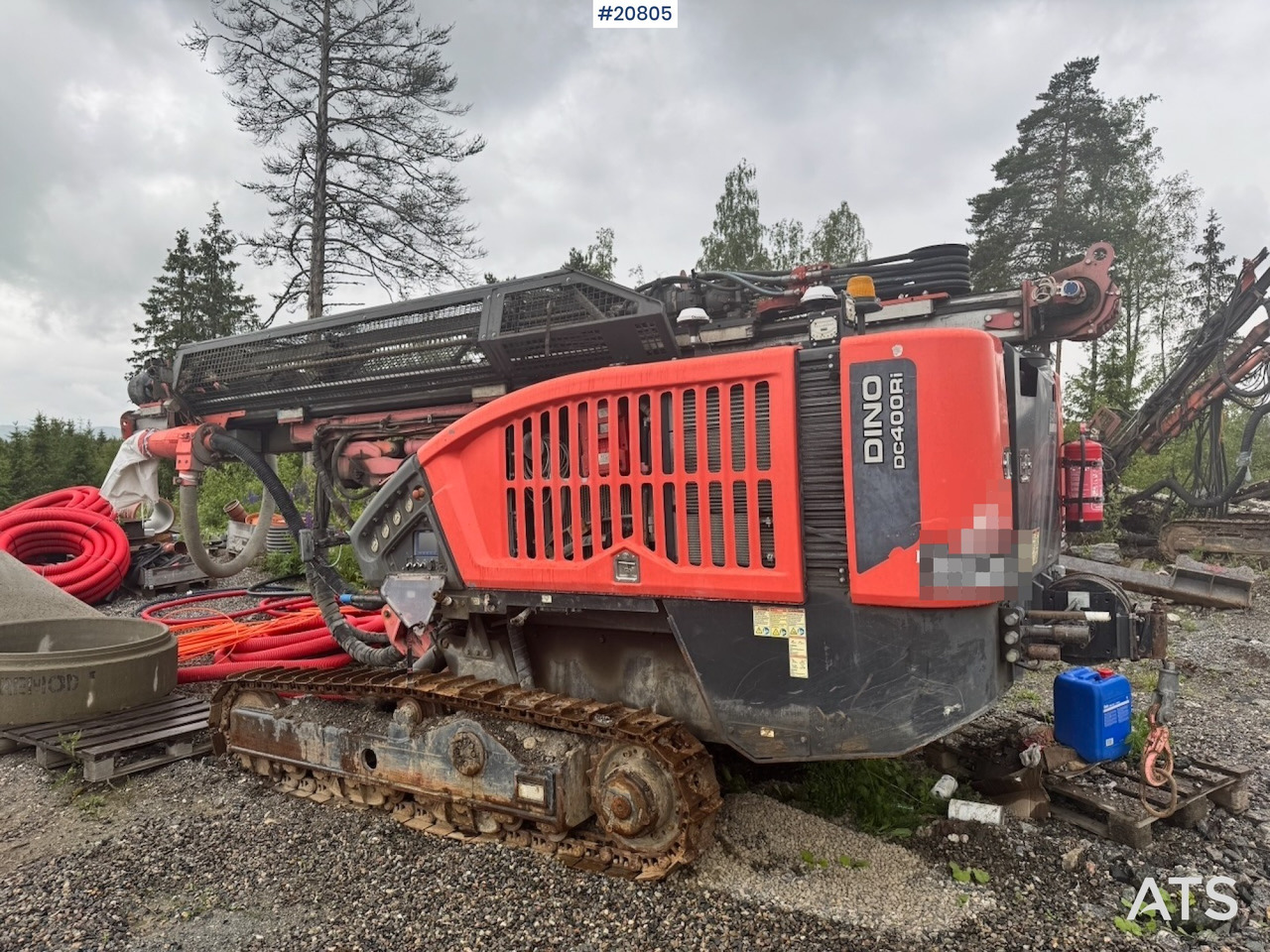 Sandvik Dino DC400RI - Vrtná souprava: obrázek 2 Sandvik Dino DC400RI - Vrtná souprava: obrázek 2