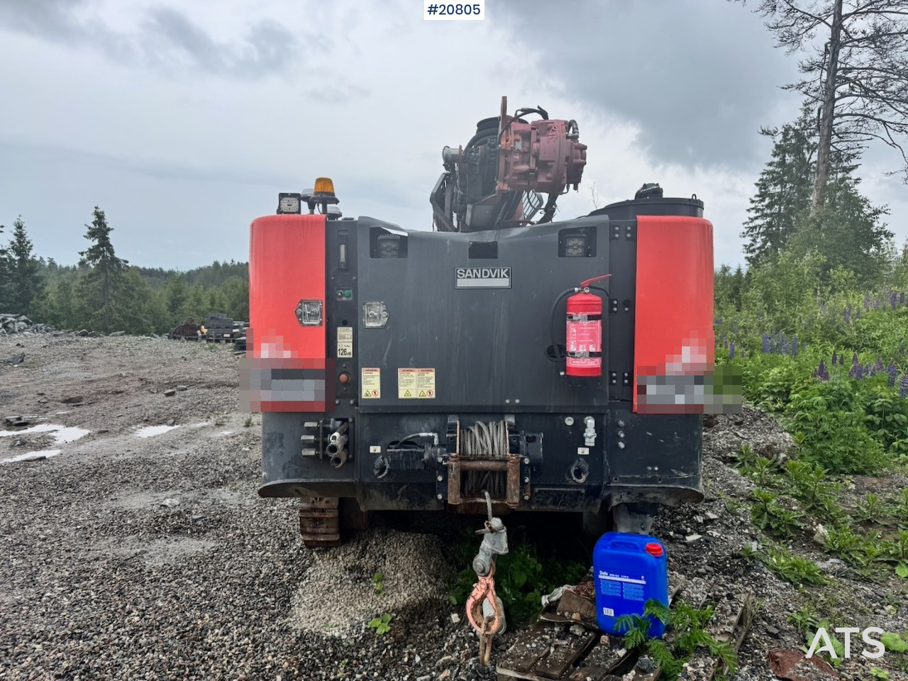 Sandvik Dino DC400RI - Vrtná souprava: obrázek 4 Sandvik Dino DC400RI - Vrtná souprava: obrázek 4