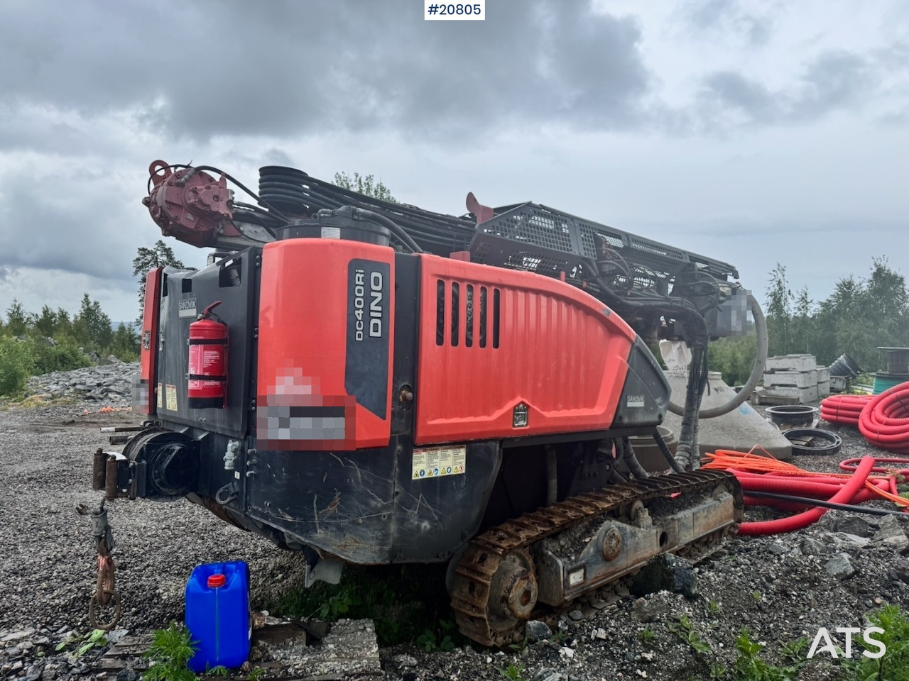 Sandvik Dino DC400RI - Vrtná souprava: obrázek 5 Sandvik Dino DC400RI - Vrtná souprava: obrázek 5