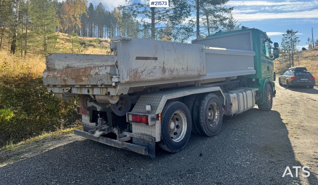 Scania 124G 6x2 Krokbil - Hákový nosič kontejnerů: obrázek 4 Scania 124G 6x2 Krokbil - Hákový nosič kontejnerů: obrázek 4