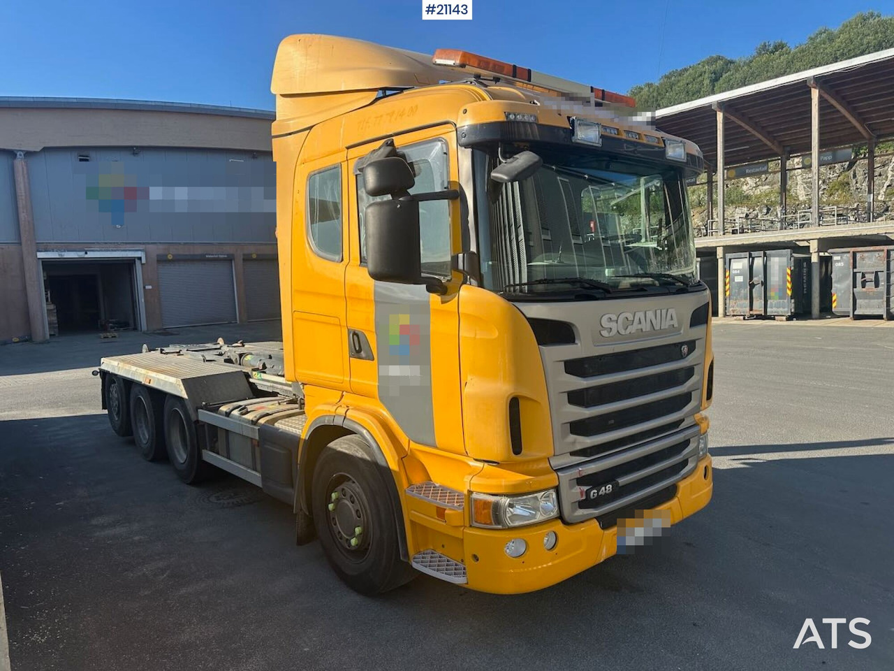 Scania G480 - Hákový nosič kontejnerů: obrázek 1 Scania G480 - Hákový nosič kontejnerů: obrázek 1