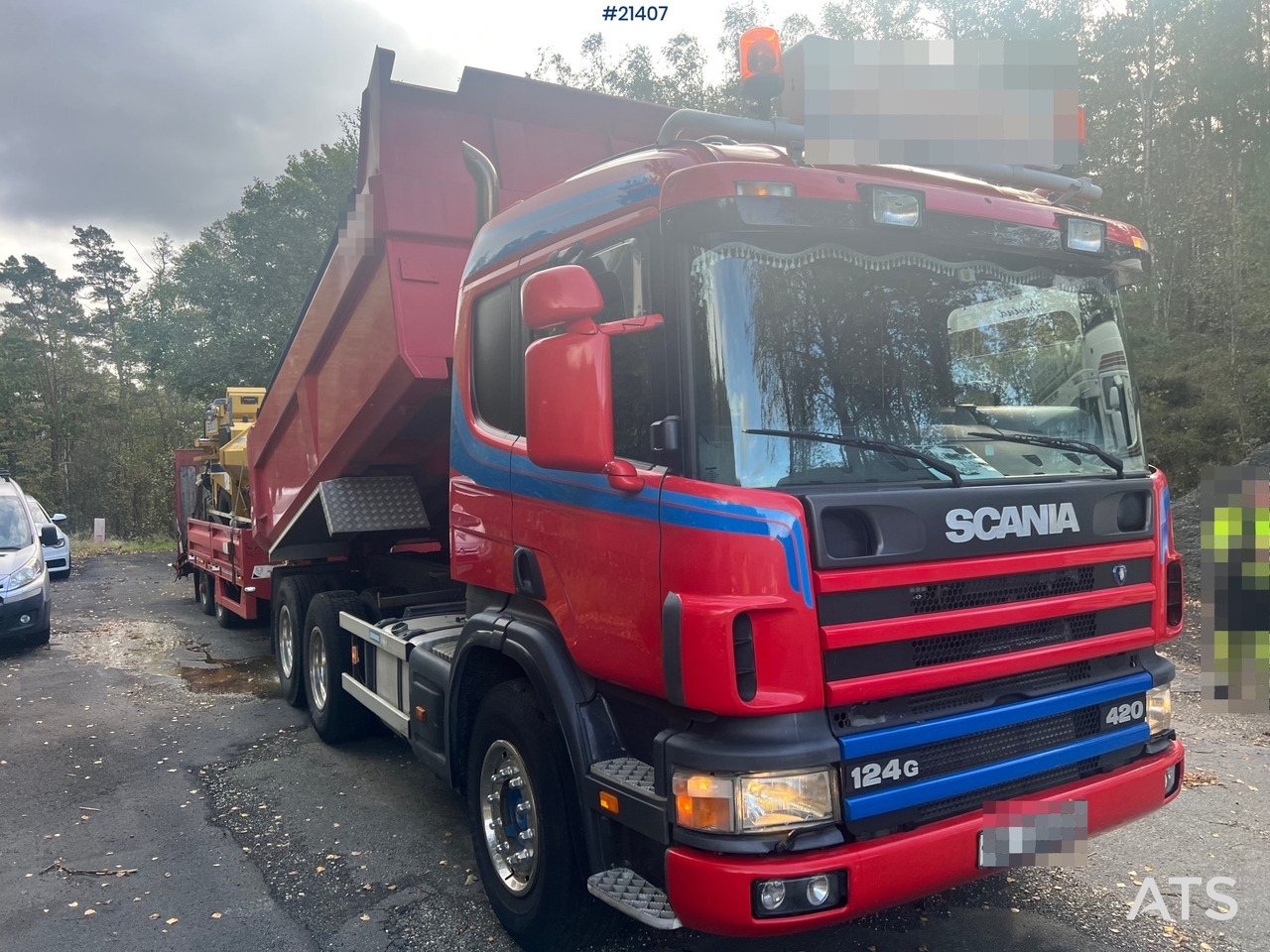 Sklápěč Scania P124G: obrázek 7