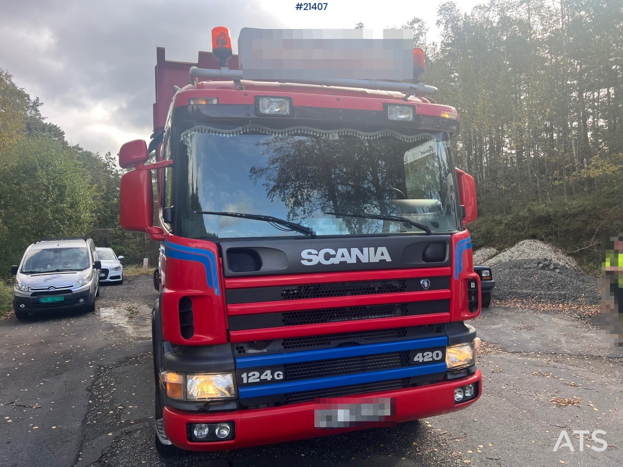 Sklápěč Scania P124G: obrázek 6
