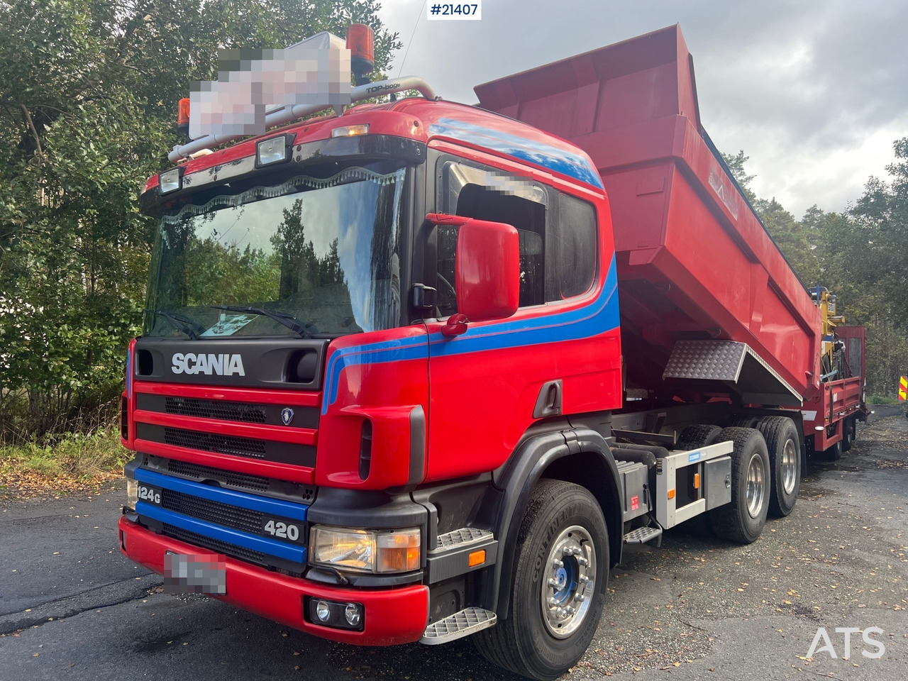 Scania P124G - Sklápěč: obrázek 1 Scania P124G - Sklápěč: obrázek 1
