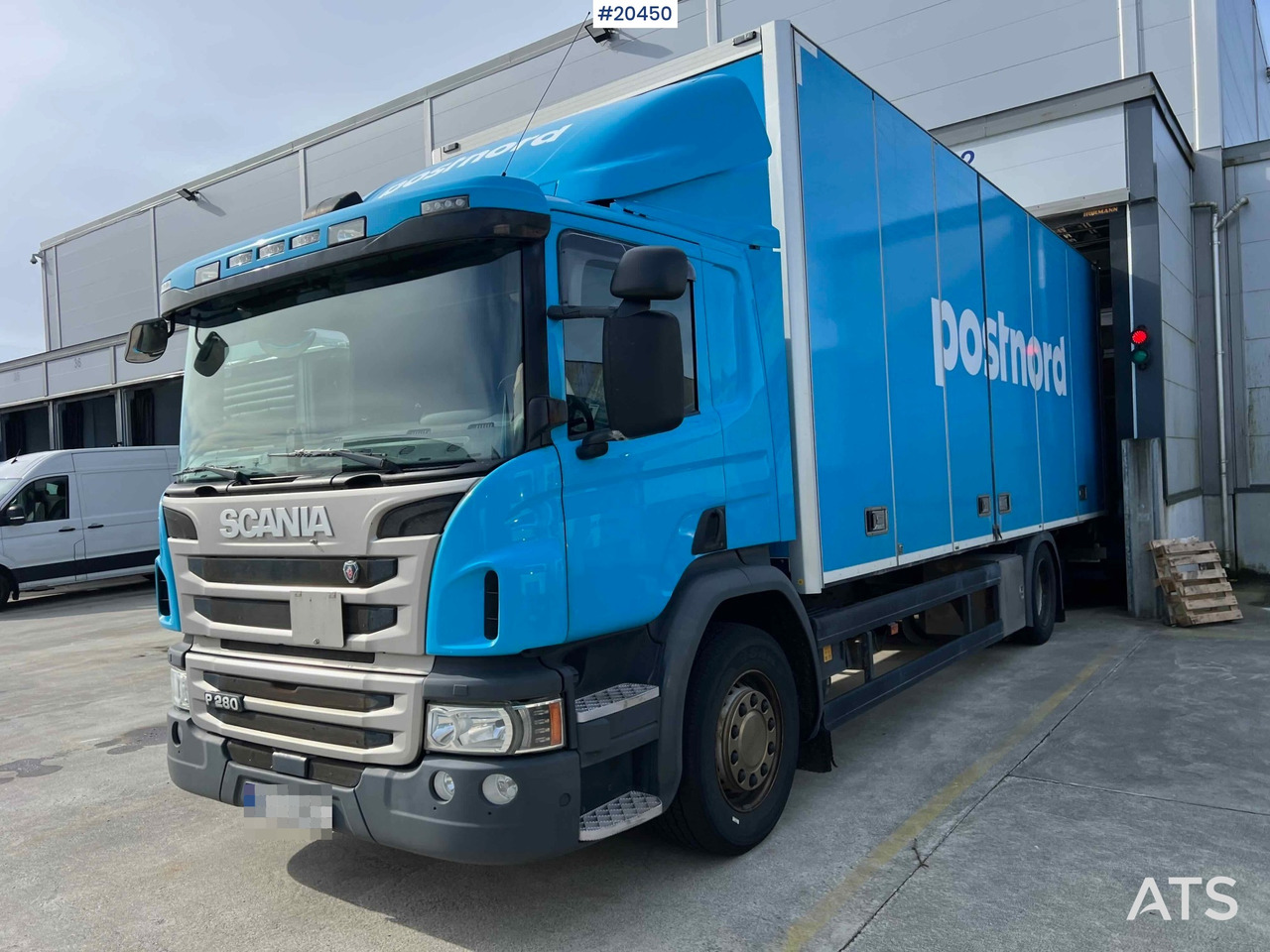 Skříňový nákladní auto Scania P280 4x2 Skapbil m/ lift og full sideåpning. SE VIDEO: obrázek 13