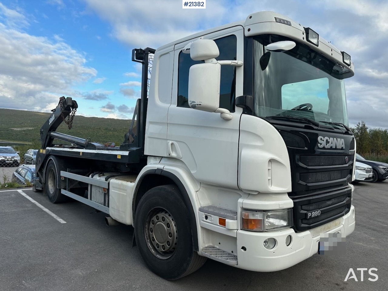 Scania P280 - Ramenový nosič kontajnerov: obrázek 4 Scania P280 - Ramenový nosič kontajnerov: obrázek 4