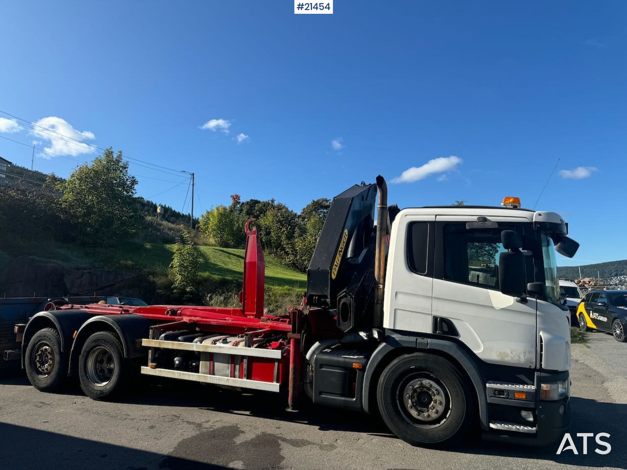 Scania P340 Krok/kranbil 23 t/m Palfinger kran - Auto s hydraulickou rukou: obrázek 3 Scania P340 Krok/kranbil 23 t/m Palfinger kran - Auto s hydraulickou rukou: obrázek 3