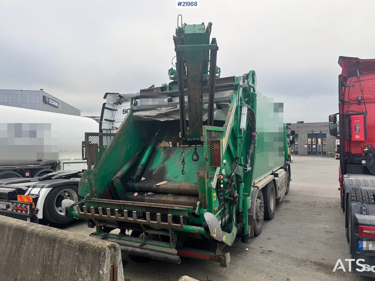 Scania P340 - Vůz na odvoz odpadků: obrázek 5 Scania P340 - Vůz na odvoz odpadků: obrázek 5