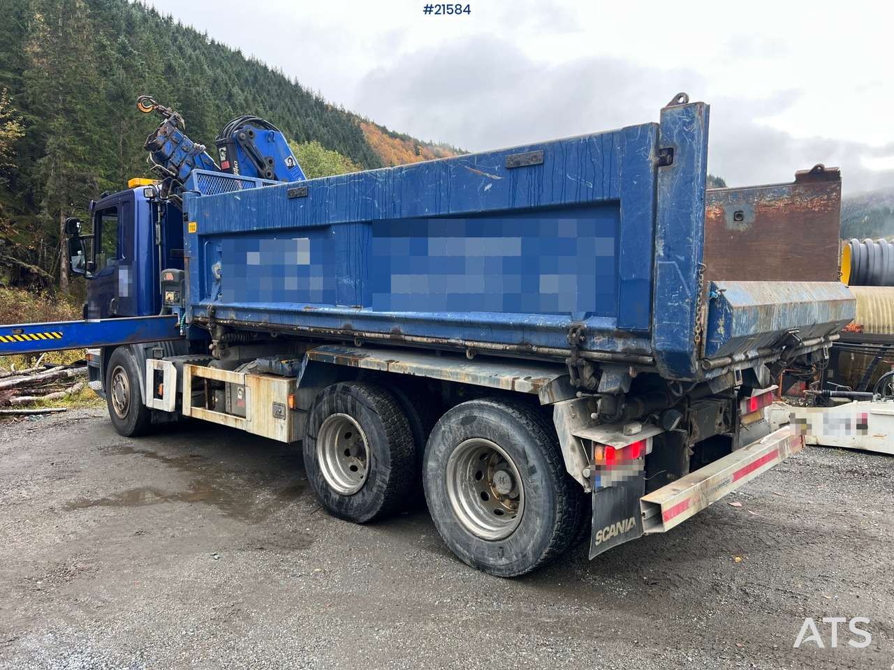 Scania P380 6x2 kranbil m/tipp, m/14t/ og m/Hiab kran - Auto s hydraulickou rukou: obrázek 5 Scania P380 6x2 kranbil m/tipp, m/14t/ og m/Hiab kran - Auto s hydraulickou rukou: obrázek 5