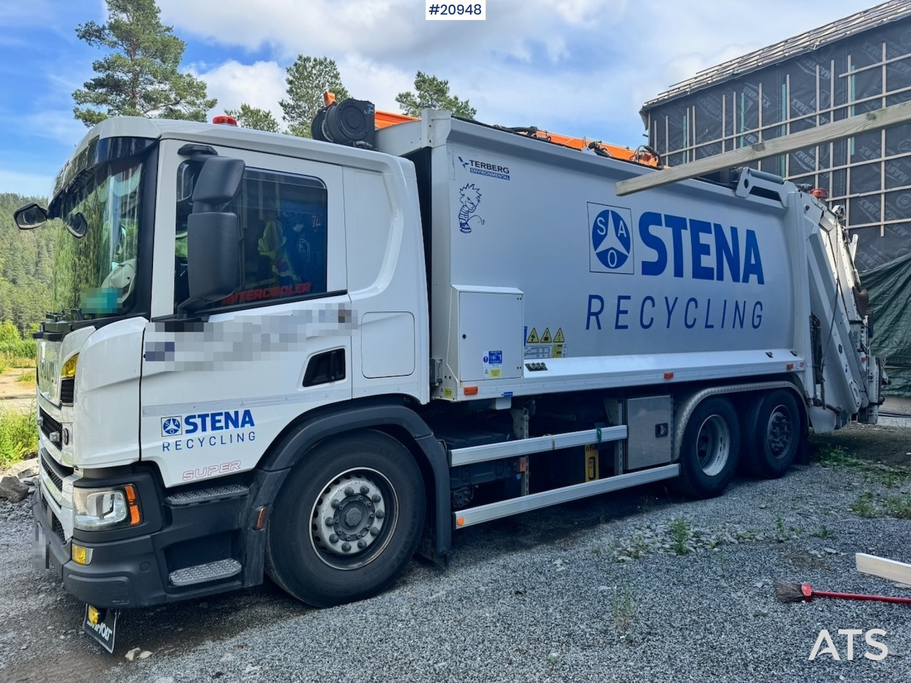 Vůz na odvoz odpadků Scania P410: obrázek 7