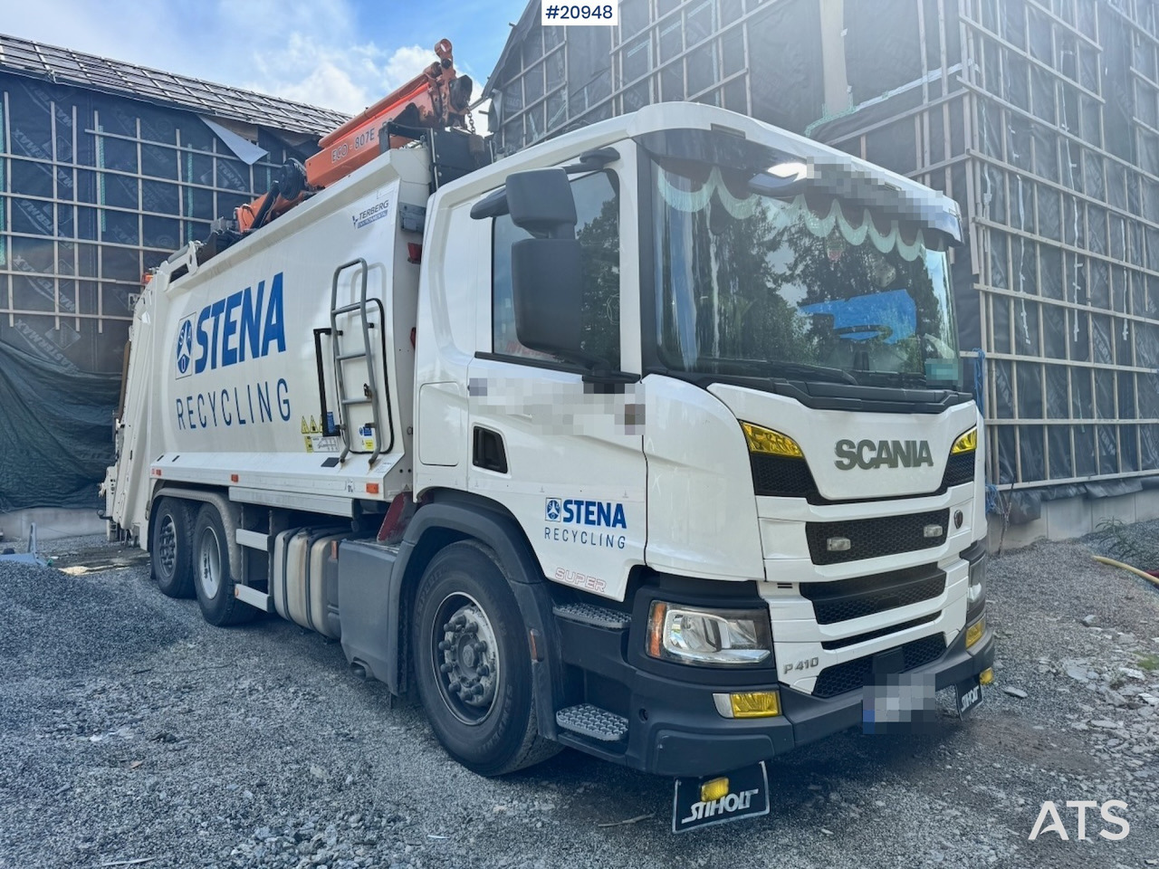 Vůz na odvoz odpadků Scania P410: obrázek 10