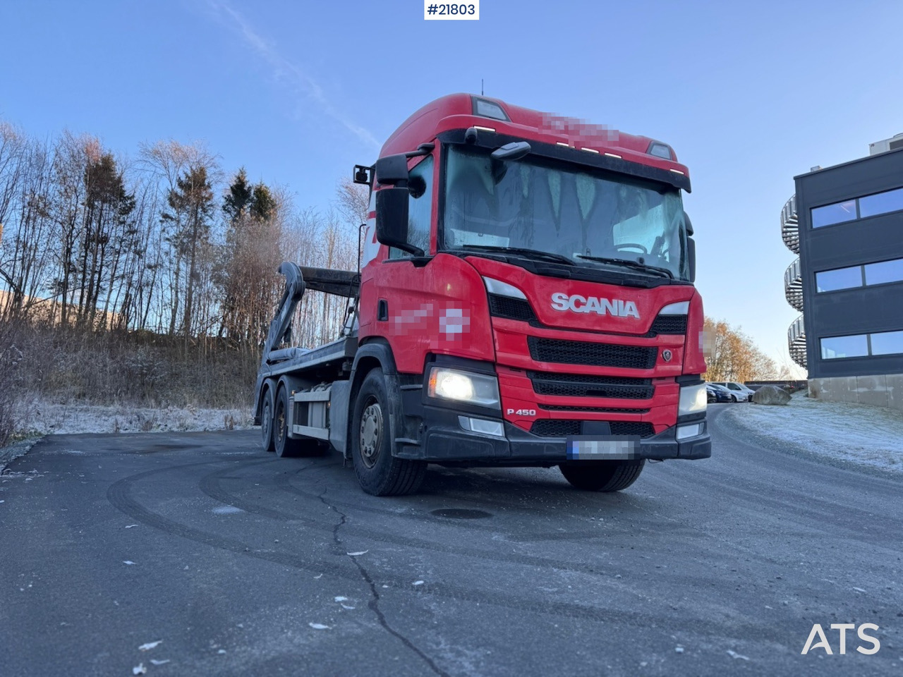 Scania P450 - Ramenový nosič kontajnerov: obrázek 4 Scania P450 - Ramenový nosič kontajnerov: obrázek 4