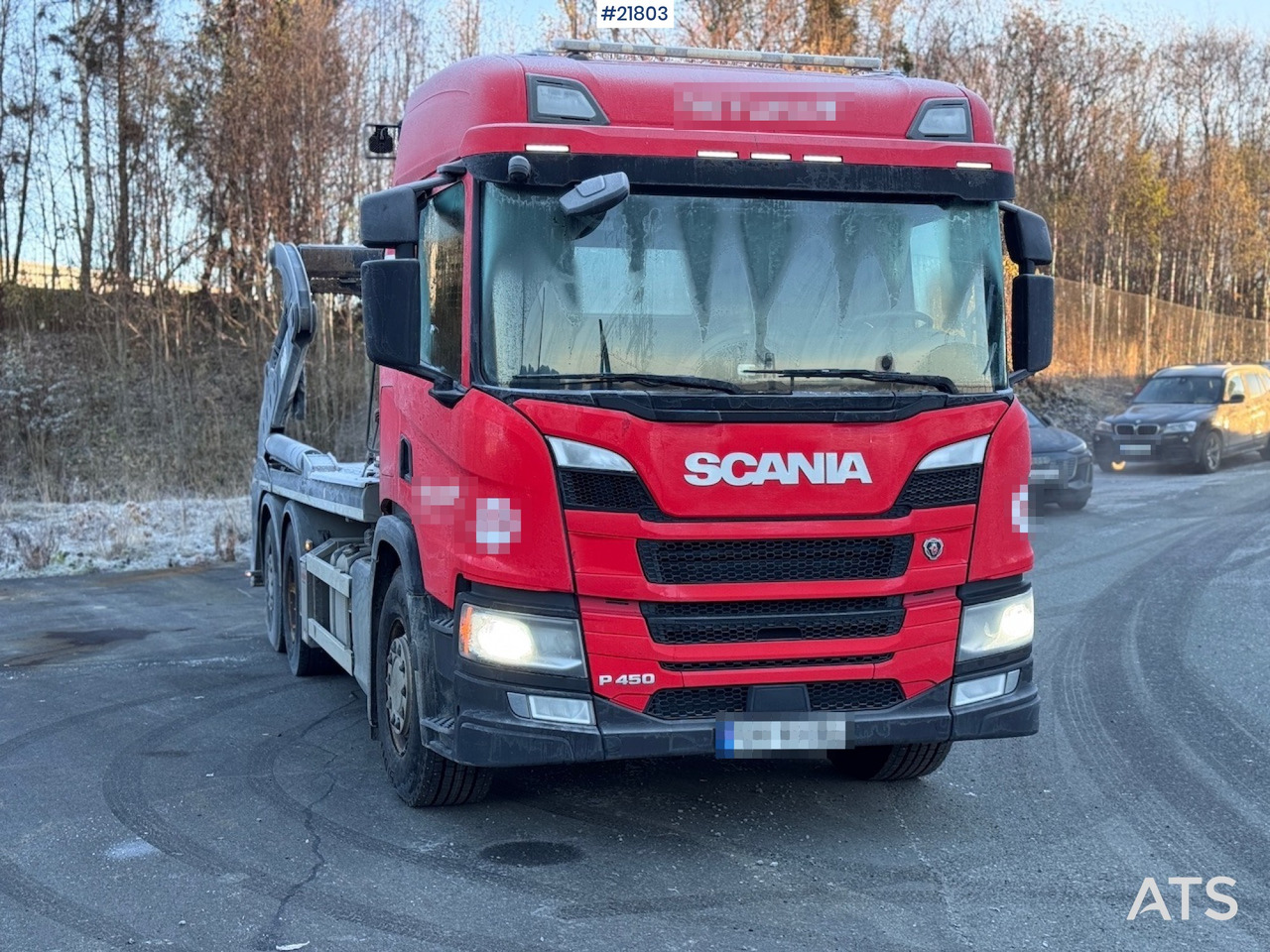 Scania P450 - Ramenový nosič kontajnerov: obrázek 2 Scania P450 - Ramenový nosič kontajnerov: obrázek 2