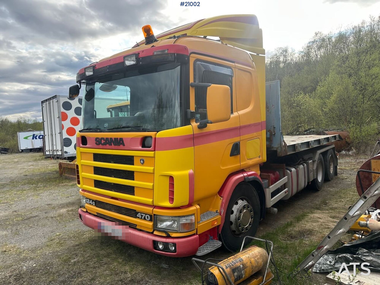 Scania R124 - Hákový nosič kontejnerů: obrázek 4 Scania R124 - Hákový nosič kontejnerů: obrázek 4