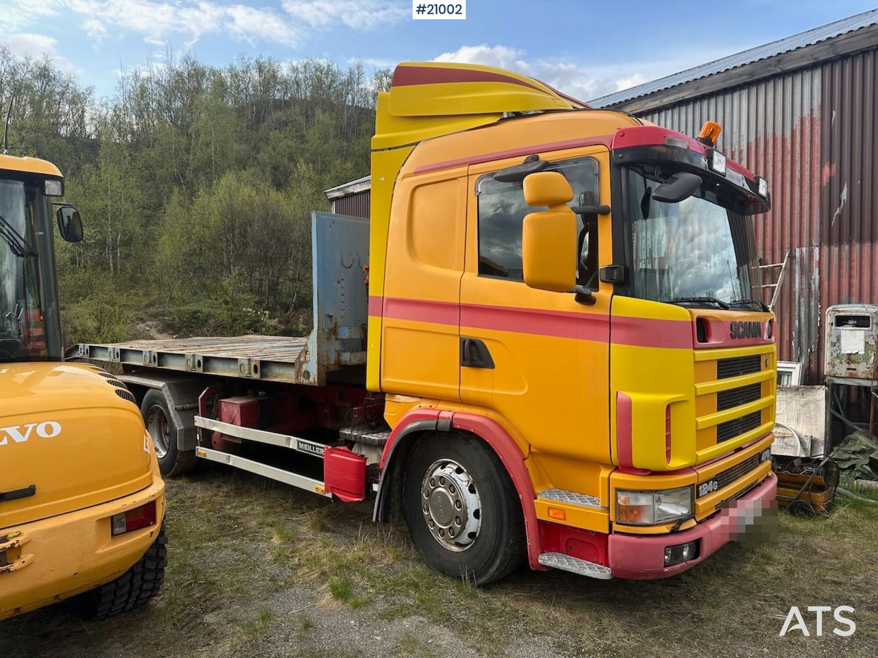 Scania R124 - Hákový nosič kontejnerů: obrázek 2 Scania R124 - Hákový nosič kontejnerů: obrázek 2