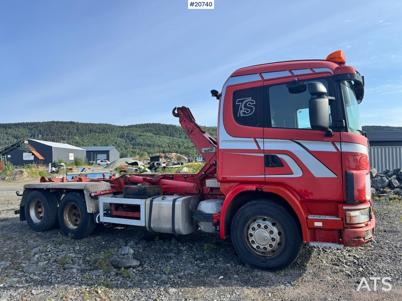 Scania R124 - Hákový nosič kontejnerů: obrázek 2 Scania R124 - Hákový nosič kontejnerů: obrázek 2