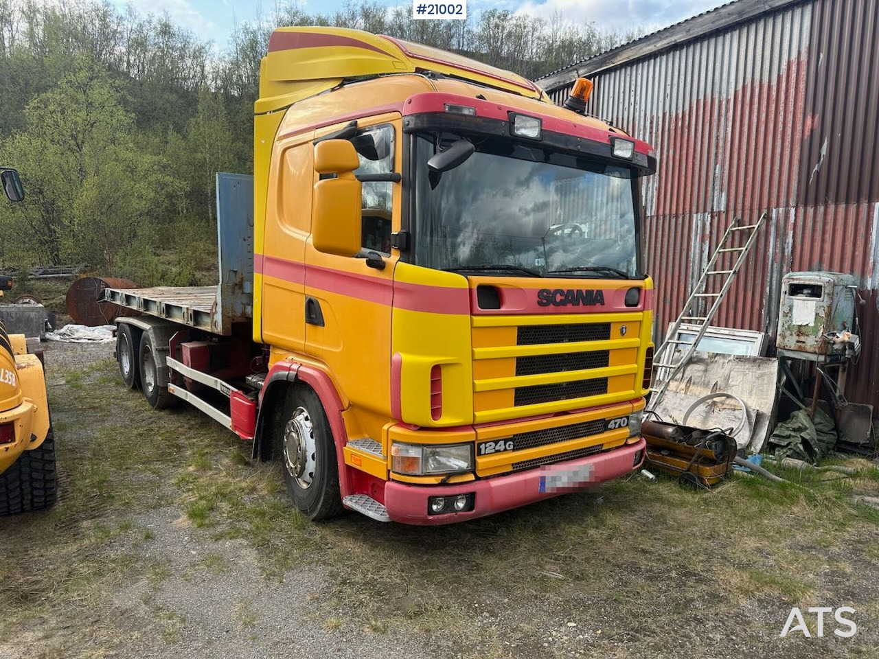 Scania R124 - Hákový nosič kontejnerů: obrázek 3 Scania R124 - Hákový nosič kontejnerů: obrázek 3